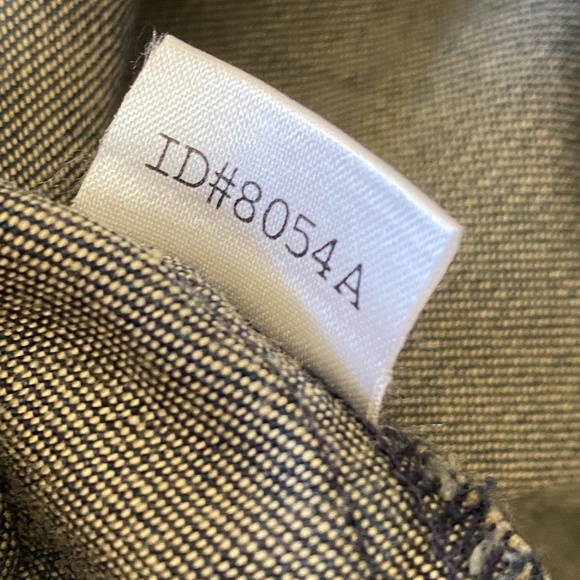 Ann Taylor denim jacket crochet embroidered hem petite small - Picture 16 of 16